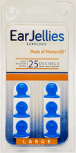 Load image into Gallery viewer, Blue EarJellies Earplugs - 3 Pairs
