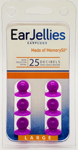 Load image into Gallery viewer, Purple EarJellies Earplugs - 3 Pairs
