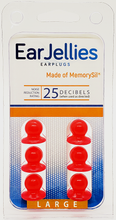Load image into Gallery viewer, Red EarJellies Earplugs - 3 Pairs
