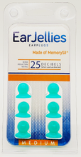 Load image into Gallery viewer, Green EarJellies Earplugs - 3 Pairs
