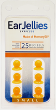 Load image into Gallery viewer, Fluorescent Orange EarJellies Earplugs - 3 Pairs
