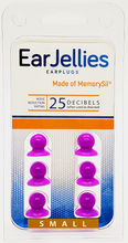 Load image into Gallery viewer, Purple EarJellies Earplugs - 3 Pairs
