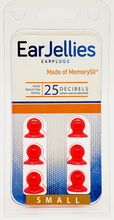 Load image into Gallery viewer, Red EarJellies Earplugs - 3 Pairs
