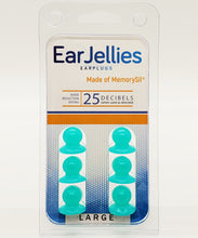 Load image into Gallery viewer, Green EarJellies Earplugs - 3 Pairs
